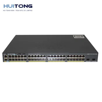 Новый CISCO WS-C2960X-48LPD-L сеть интеллектуальное управление POE коммутатор 2960-X 48 GigE PoE 370 W