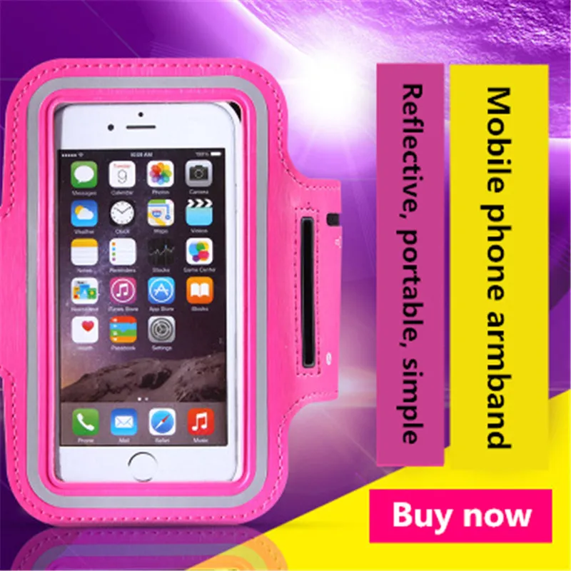 Новинка 2019 Светоотражающая повязка спортивная сумка для бега занятий спортом на