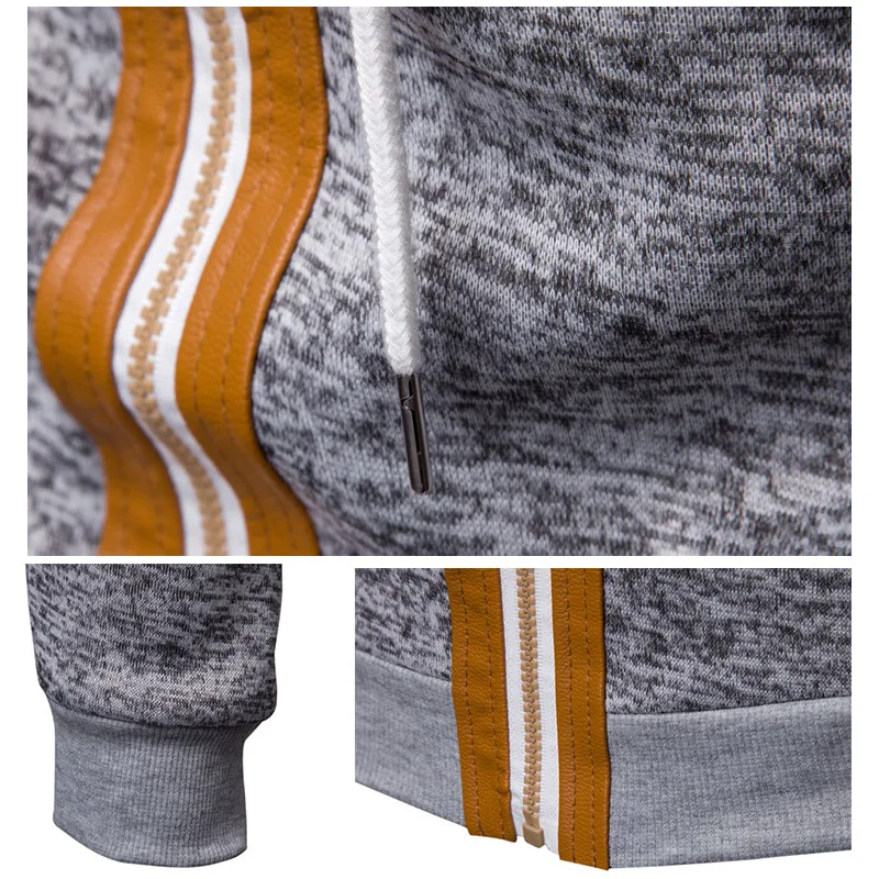 

Hoodies Men 2021 Fashion Hoodies Brand Men Personality Zipper Sweatshirt Male Hoody Tracksuit Hip Hop Sueter Hombre Hoodie Mens