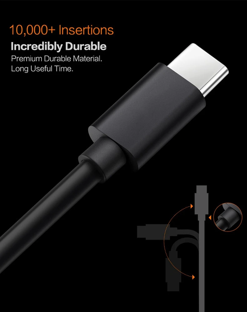 Usb type C кабель для зарядки данных для huawei P10 P20 Lite Mi8 Mi9 samsung Galaxy S8 S9 Plus кабель для быстрой зарядки мобильного телефона
