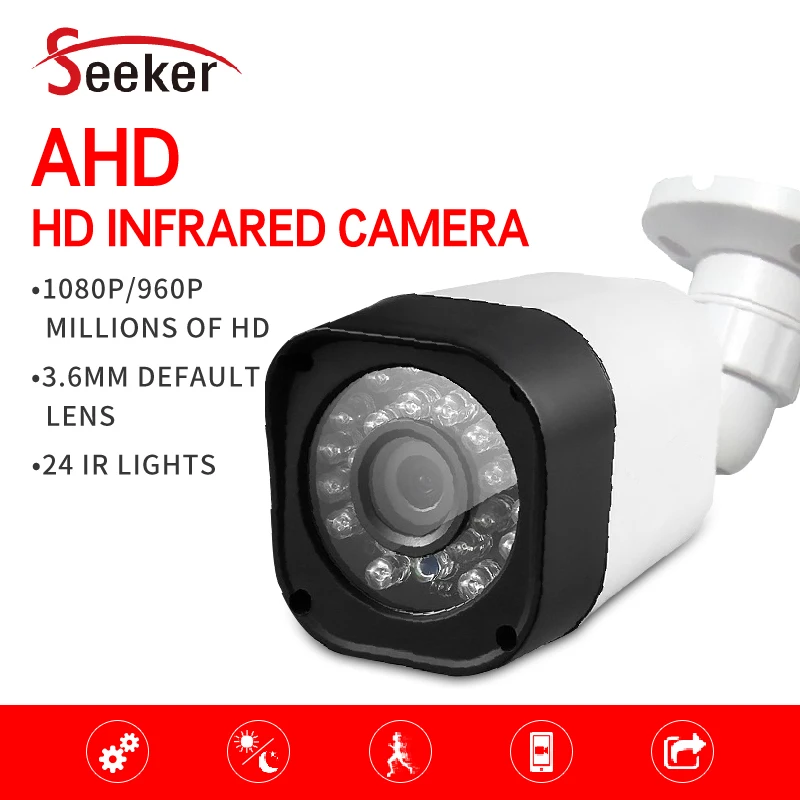 

Бесплатная доставка H.264 4 в 1 коаксиальный AHD ИК-камера 960P 4 ⑤ упак. 3,6 мм объектив IP66 Weaterproof HD цифровая домашняя камера безопасности