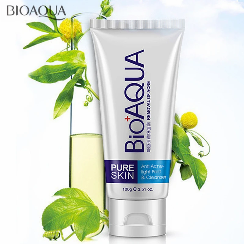 Средство для очищения лица от акне BIOAQUA очищающее средство удаления угрей