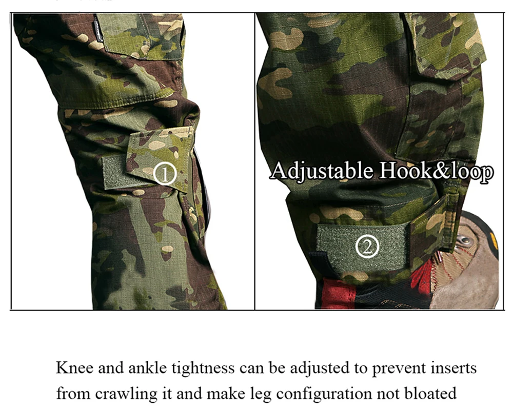 EMERSONGEAR боевая униформа охотничья рубашка тактические брюки с наколенниками мультикам Тропик emerson Gen 3 охотничьи брюки
