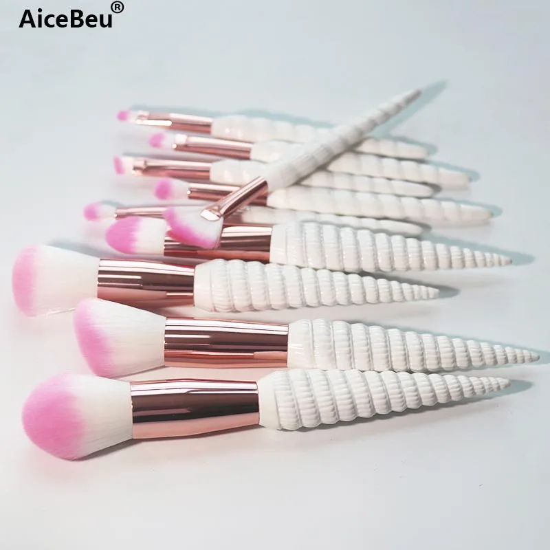 Кисти для макияжа AiceBeu 11 шт. контур бровей лица кисти макияжа|Аппликатор теней