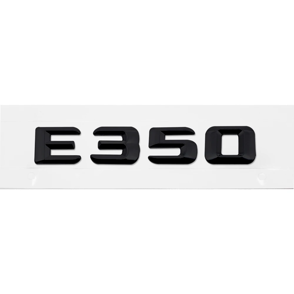 

Car Styling for Mercedes Benz E Class 170 W110 W114 W115 W123 W124 W210 W211 W212 E320 E320L E350 Number Letters Badge Stickers