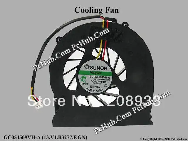 Вентилятор для ноутбука SUNON GC054509VH A 13. V1.b3277.f. N. 5V 0.3A + вентилятор охлаждения|cooling fan|5v