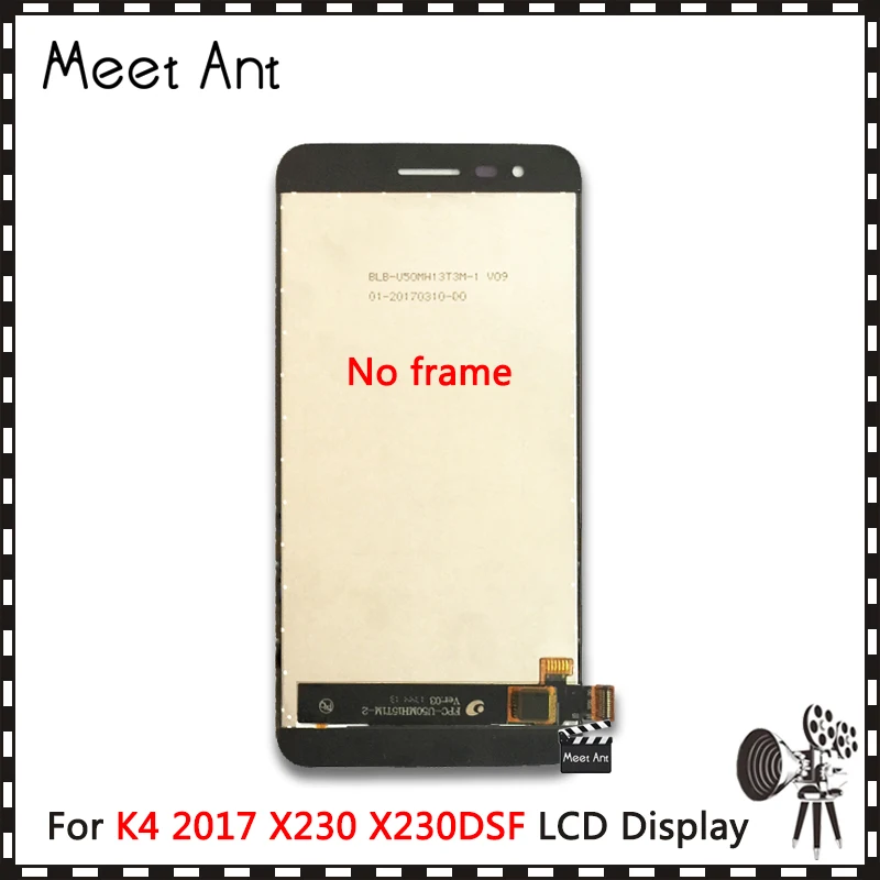 DHL 10 шт./лот высокое качество 5 0 ''для LG K4 2017 X230 X230DSF ЖК дисплей экран с сенсорным