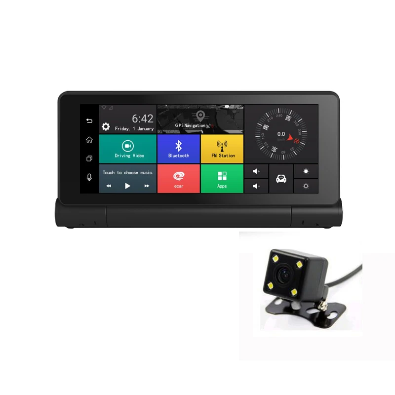DVR цифровой видеорегистратор видеокамера gps навигация Сенсорный экран 4G