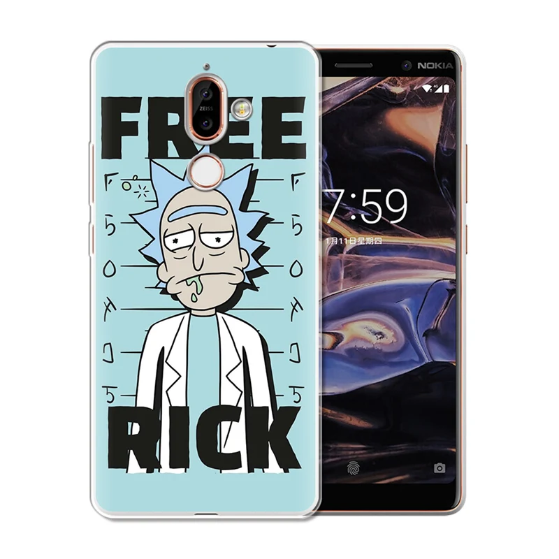 Модный чехол для телефона Nokia 6 1 Plus 7 8 9X3X6X7 2018 Мягкий силиконовый из ТПУ etui comedy Luxury