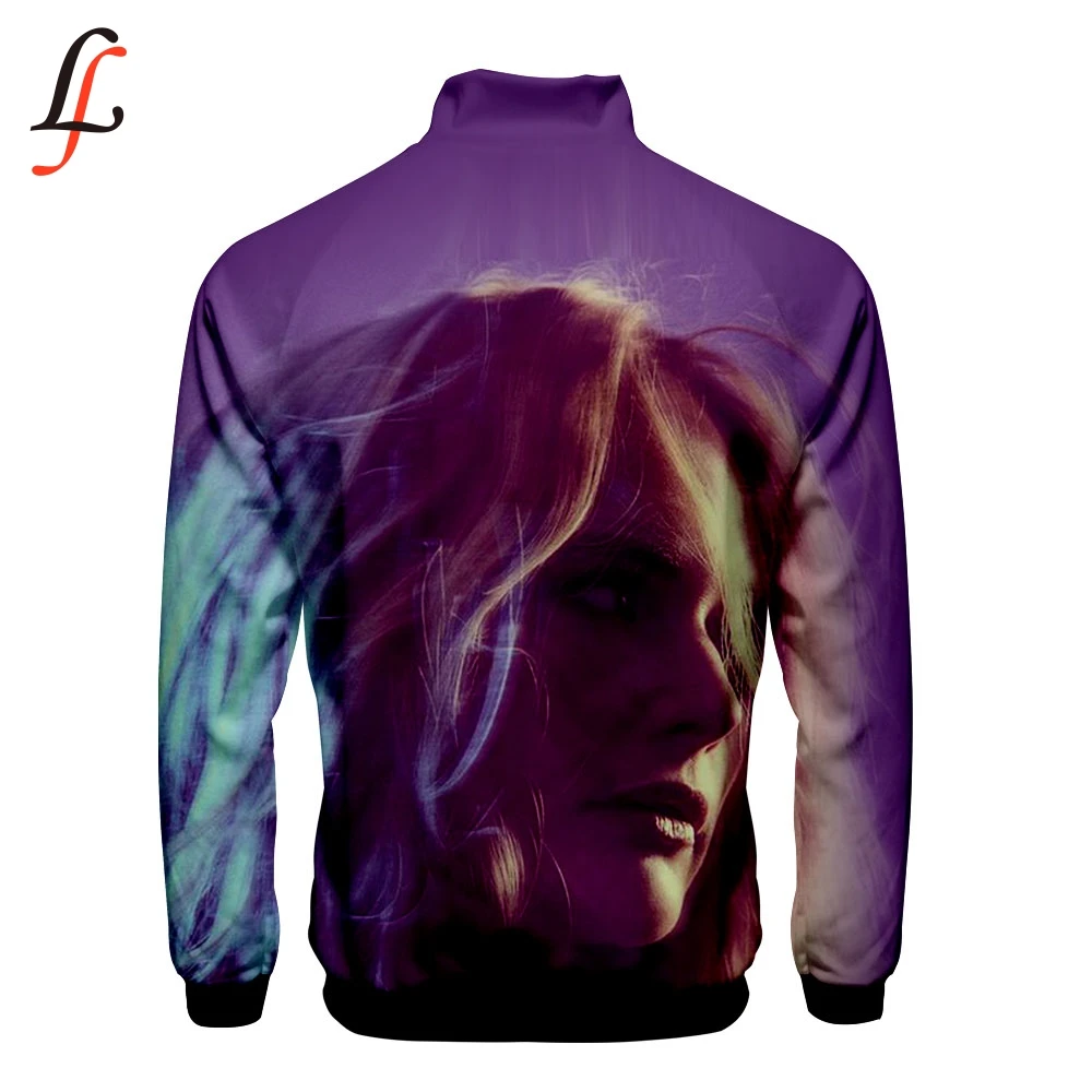 Miranda Lambert 3D Women/Men Fashion Zipper Standing collar Casual Street cool Hipster Hooded Sweatshirt Popular Hoodies | Женская