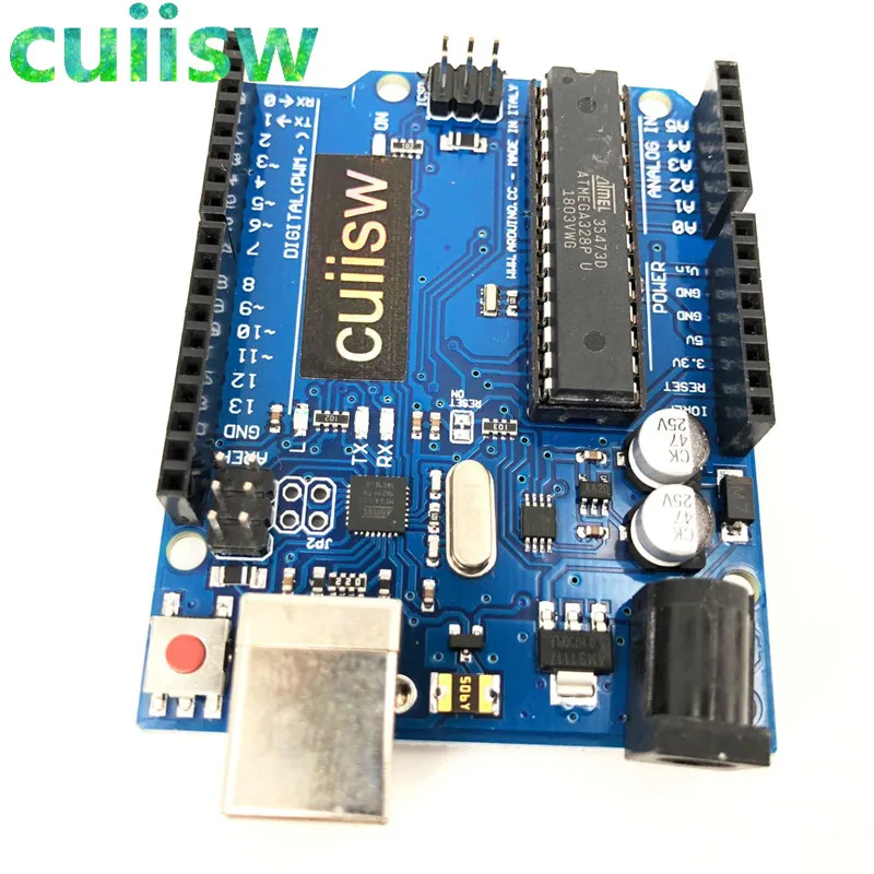 UNO R3 для Arduino MEGA328P ATMEGA16U2 1 шт. + кабелей|Измерители напряжения| |