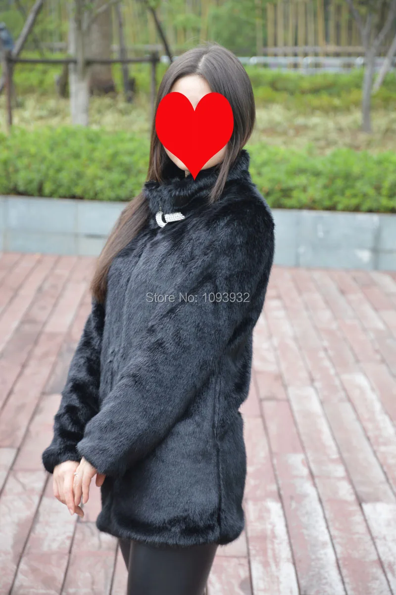 Большие размеры 4XL 5XL 6XL пальто из искусственного меха для женщин Зимняя длинная шуба синтетическая норка шуба женская меховая куртка