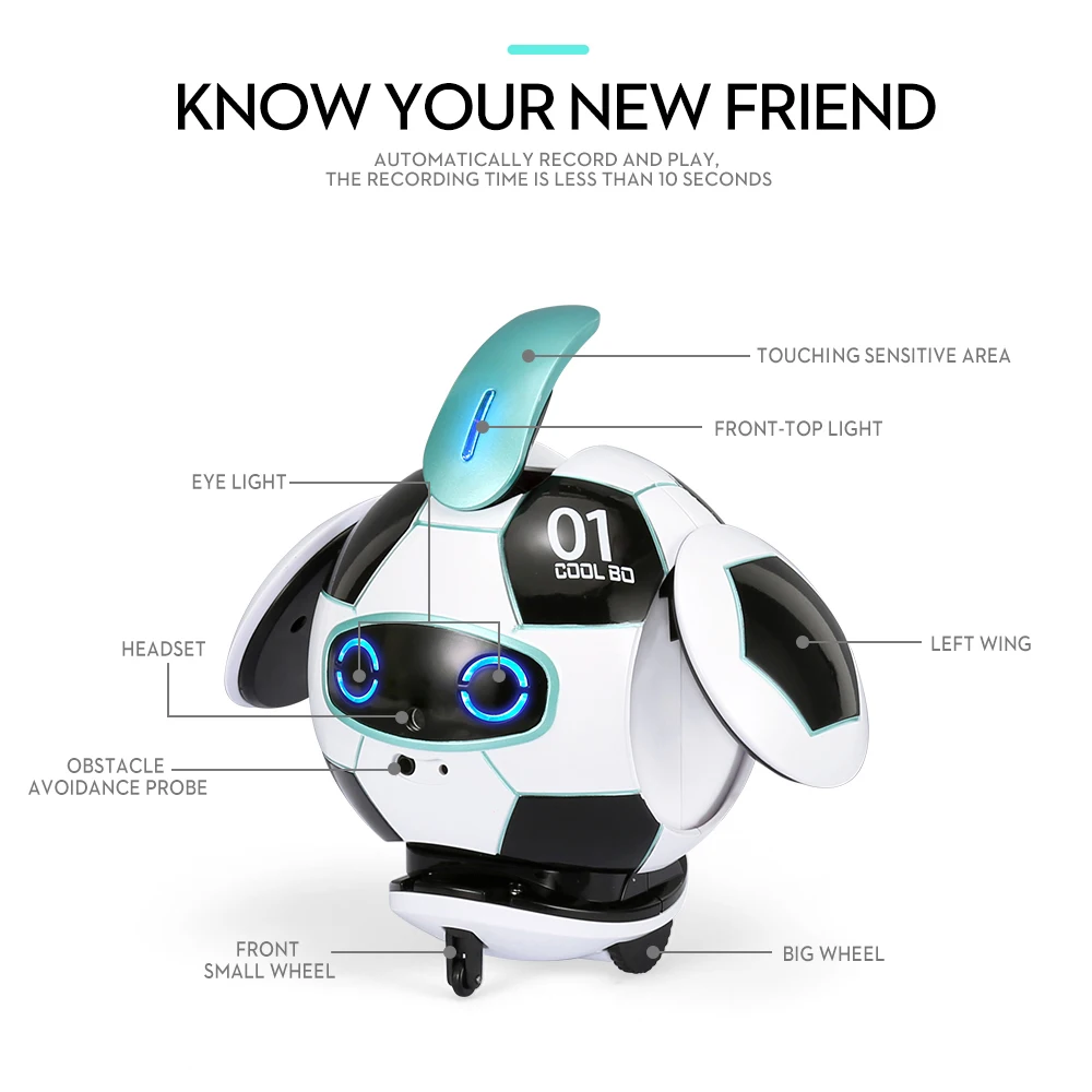 FX-J01, умный робот, игрушки, умный интерактивный робот, управление жестами, подарок для мальчиков и девочек