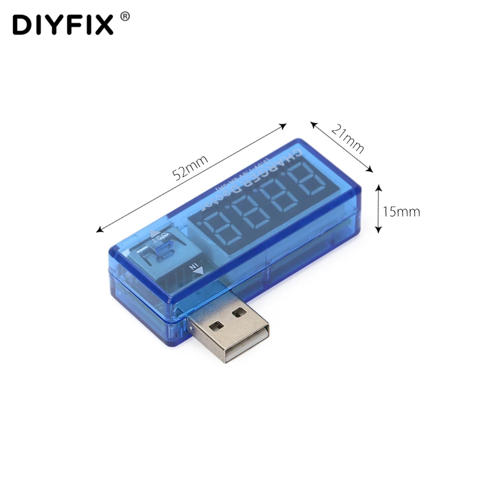 Цифровой USB-индикатор напряжения и тока DIYFIX | Инструменты