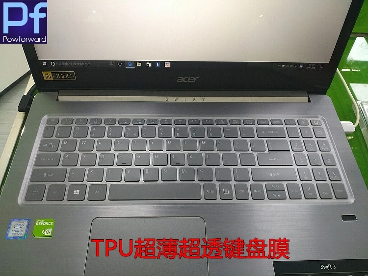 15,6 дюймов ТПУ высокая четкая клавиатура кожи Обложка протектор для acer Swift 3 SF315 Full HD ноутбука Swift3 15 SF315-51G sf315-52G