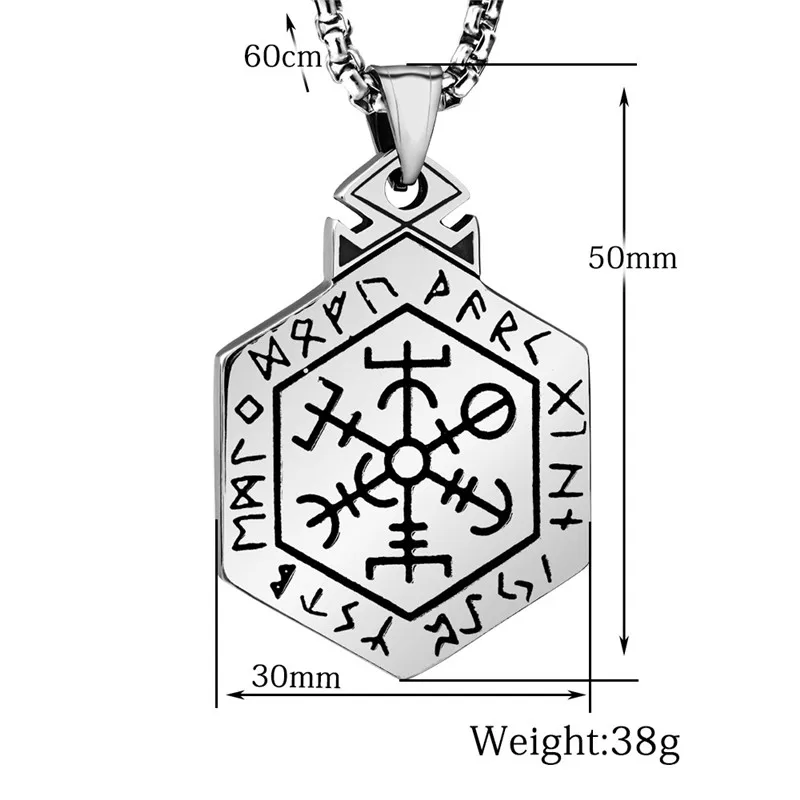 Ожерелье из нержавеющей стали талисман ключ Соломоновы уплотнения Kabbalah Pagan Wiccan