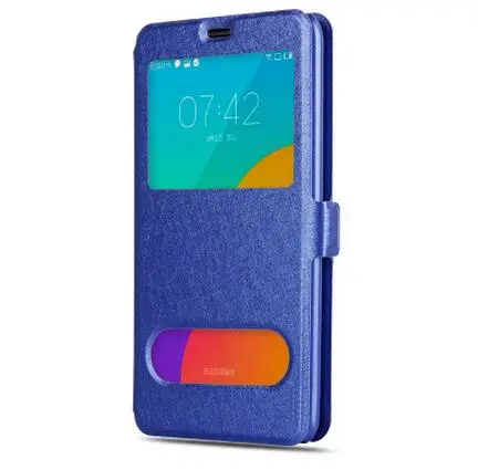 Флип Чехол Для samsung Galaxy A3 A5 A7 чехол для samsung J3 J5 J7 Быстрый просмотр кожаный чехол для samsung A10 A30 A40 A50 - Цвет: blue leather case
