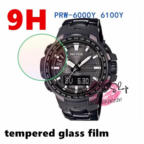 3 шт./лот Защитная пленка для экрана из закаленного стекла Casio PRW 6000 1 YT 6100 Y 1A|glass