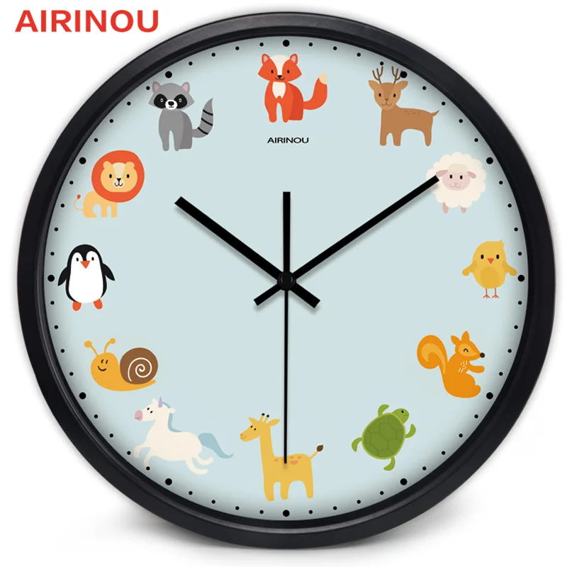 Дизайн указки животных из мультфильма Airinou стеклянные и металлические настенные