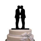 Топпер для торта для мужчин и женщин, топик для свадебного торта Mr и Mr силуэта, товары для свадебного декора, подарок для мужчин