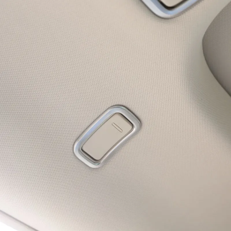 Для Mercedes Benz S class W222 s320 s350 S400- авто-Стайлинг ABS автомобильный хромированный крюк для крыши накладка 2 шт./компл