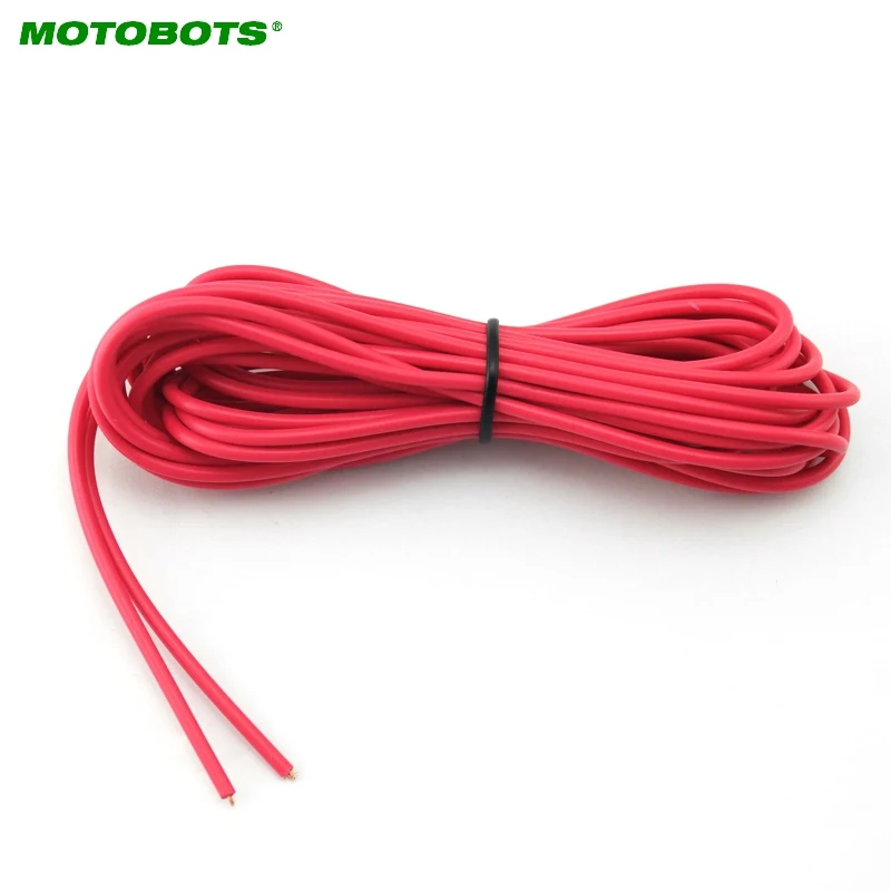 MOTOBOTS 20 шт 24AWG 5 метров шнур питания провод для автомобильного головного блока