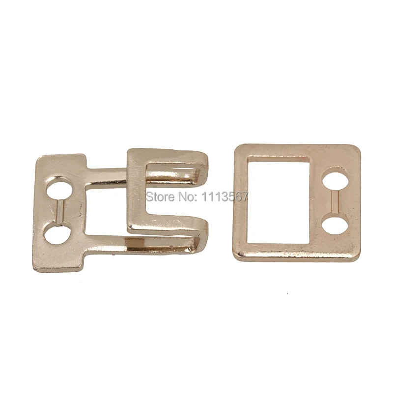 100 компл. Ремесло золотой тон крюк и глаза застежка талии расширитель пошив