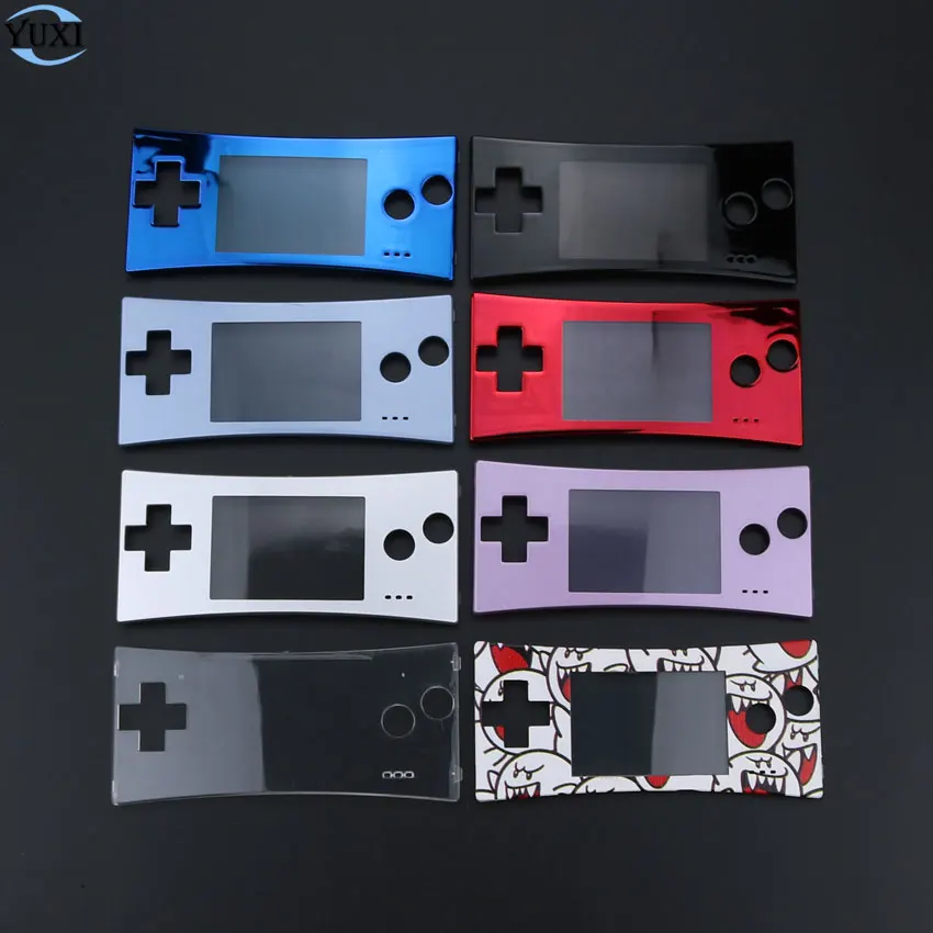 YuXi Передняя Лицевая панель Крышка Замена для GameBoy Micro для GBM передний чехол Корпус Ремонт Часть