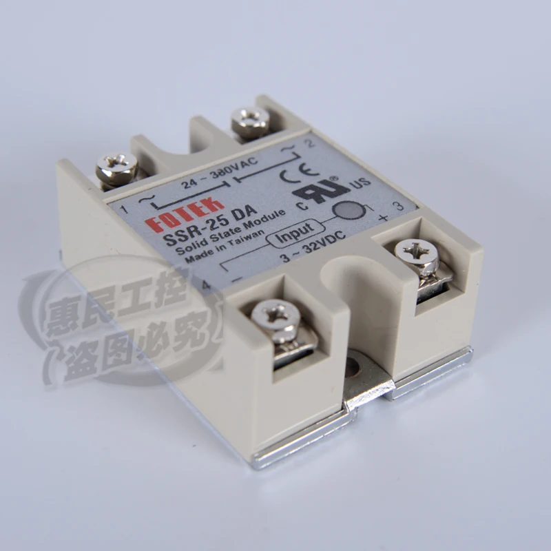 Однофазное твердотельное реле FOTEK модель SSR 25DA 25a постоянного тока класса a