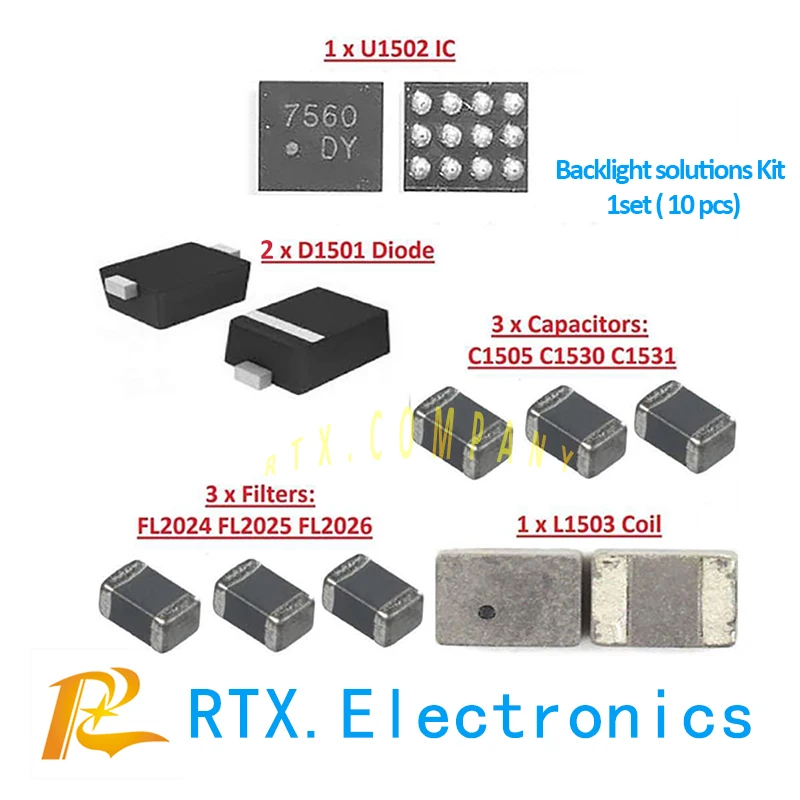 Комплект ИС решений U1502 + катушка L1503 диод D1501 конденсатор c1530/31/05 фильтр F2024/25/26 1
