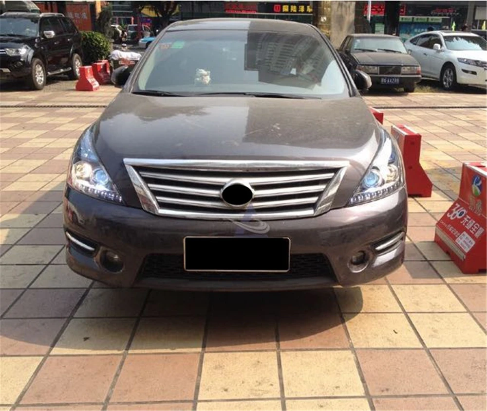 Фары для Nissan Teana 2008 2009 2010 2011 2012 Altima светодиодные фары DRL Hid опция ангельские глазки