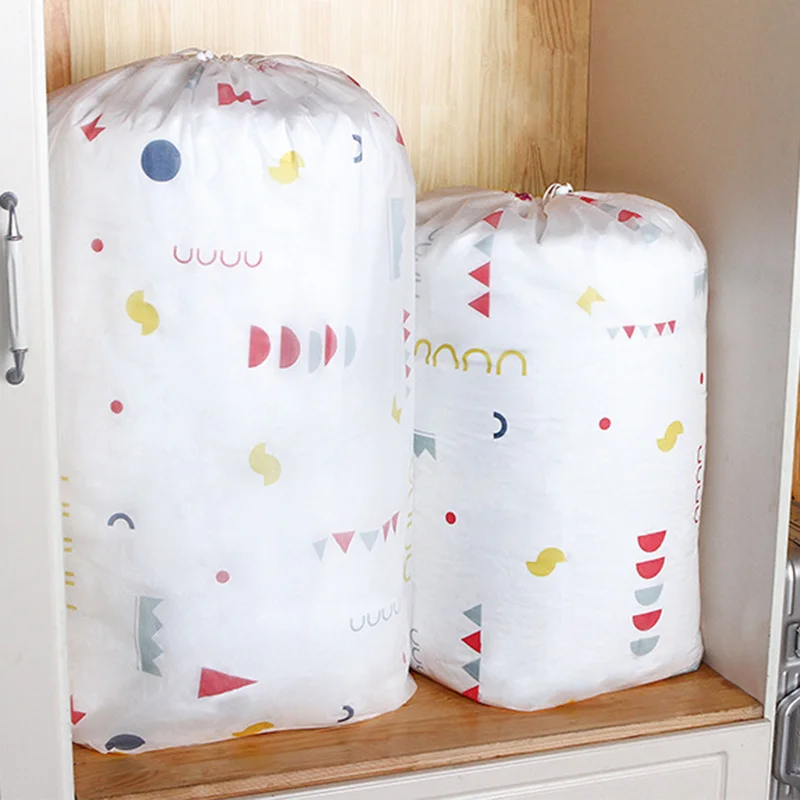 Большая водонепроницаемая сумка для хранения одежды органайзер шкафа подушка