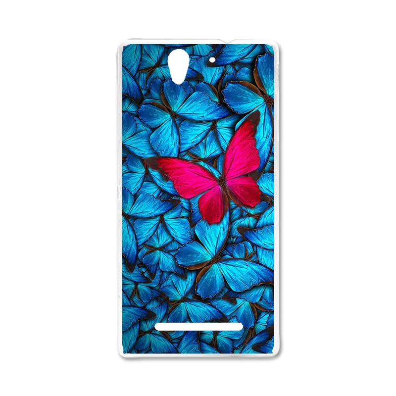 Чехол для телефона s для sony Xperia C3, силиконовый чехол с фламинго, Nutella, бампер для sony Xperia C3 D2533 D2502 S55T S55U, чехол Fundas Coque - Цвет: C111
