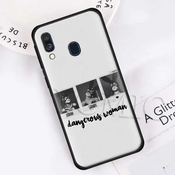 005 Певица Ариана Гранде силиконовый мягкий чехол для samsung Galaxy A50 A40 A70 A30 A20 A80 A6 A7 A8 плюс A9 черный чехол Coque - Цвет: 005
