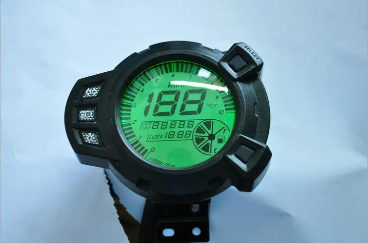 

BWS Colorful City Iron Man Motorcycle Refit LCD Meter Dashboard INSTRUMENT