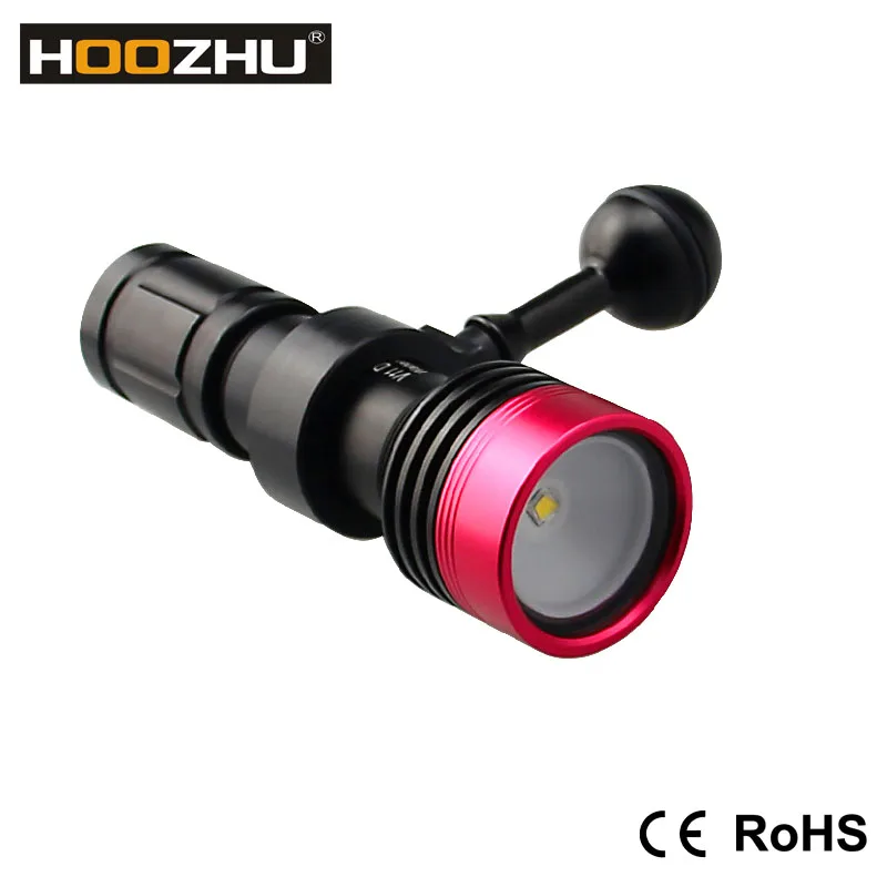 Free Shipping Deep Scuba Aluminum Diving Dive Video Torch Light Lamp with Ball Mount Waterproof 100m Photographing V11 | Лампы и