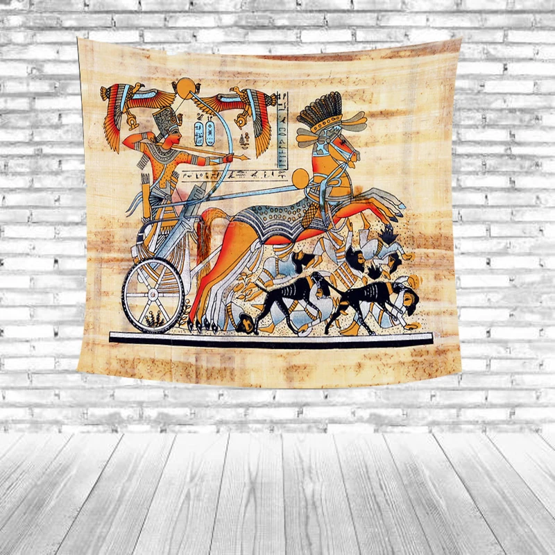 Ретро Стиль Древний Египет картина маслом гобелен 3D принт Пирамида Тотем древнее