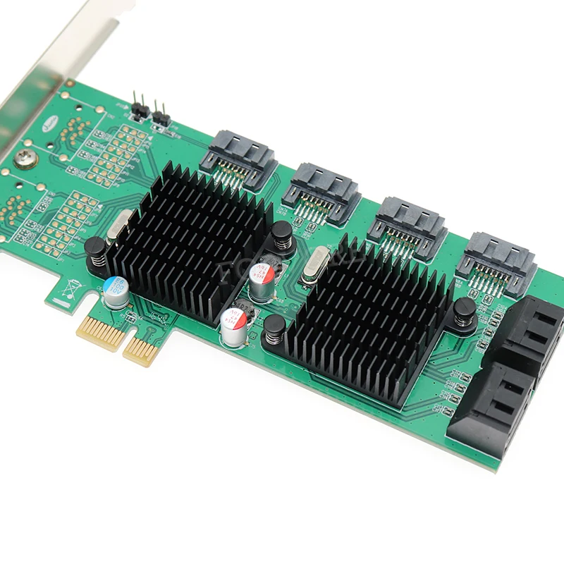 PCI E до 8 портов SATA 3 0 6 ГБ/сек. карта расширения 88SE9215 + 9705 чипсет для Marvell|Платы