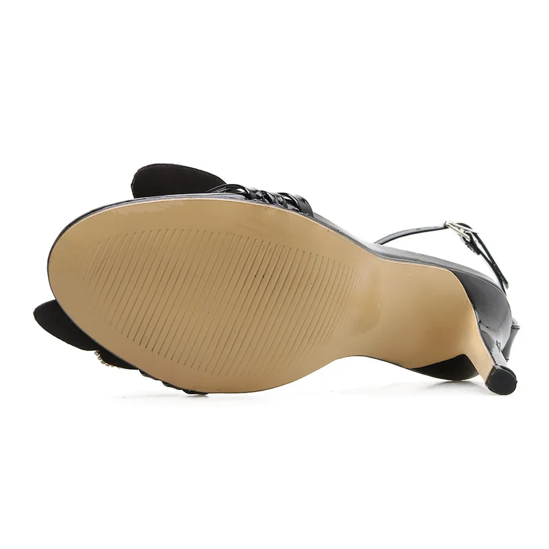 2019 Взрывные модели внешняя торговля в Европе и США стразы сандалии с бантом на