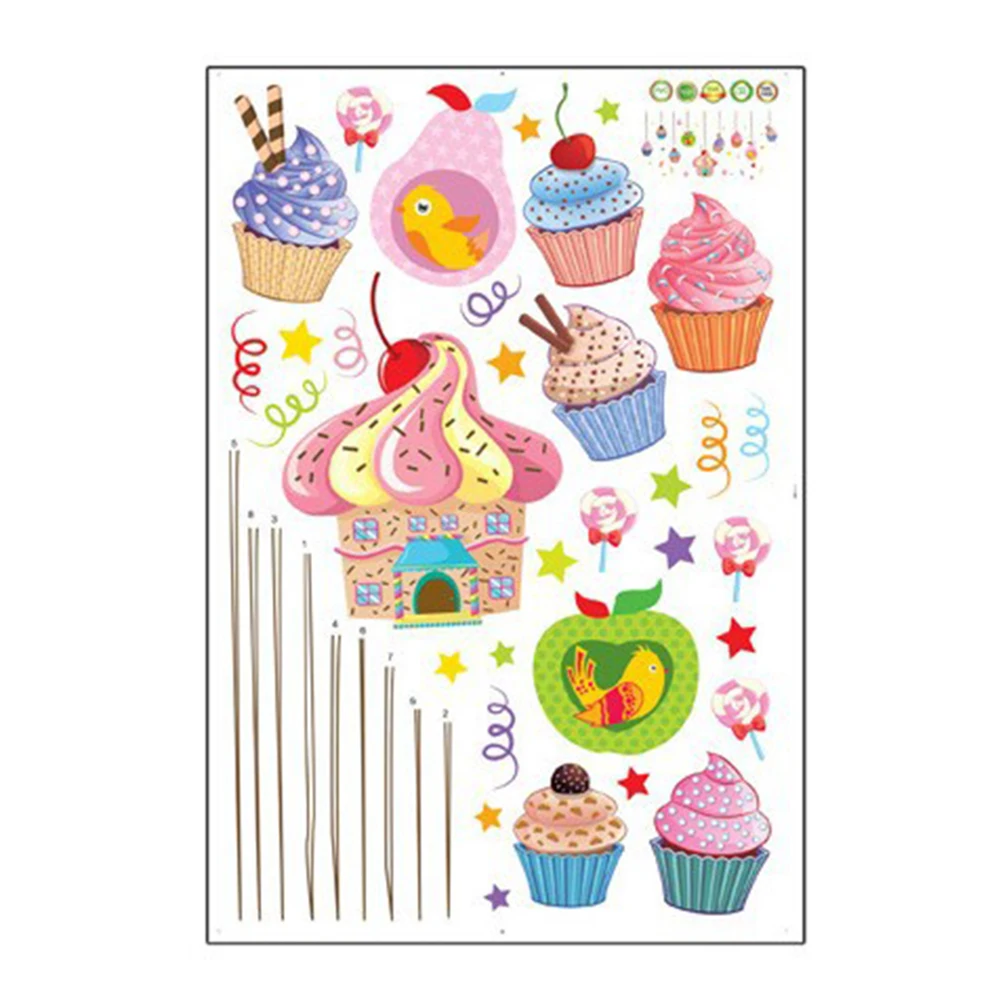 Настенные наклейки для гостиной спальни ТВ дивана фона висячая Наклейка на стену