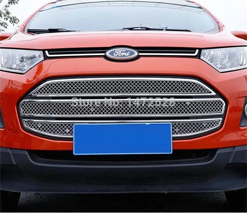 Tonlinker 3 шт. DIY Автомобильный Стайлинг Нержавеющая сталь экс сотовая решетка