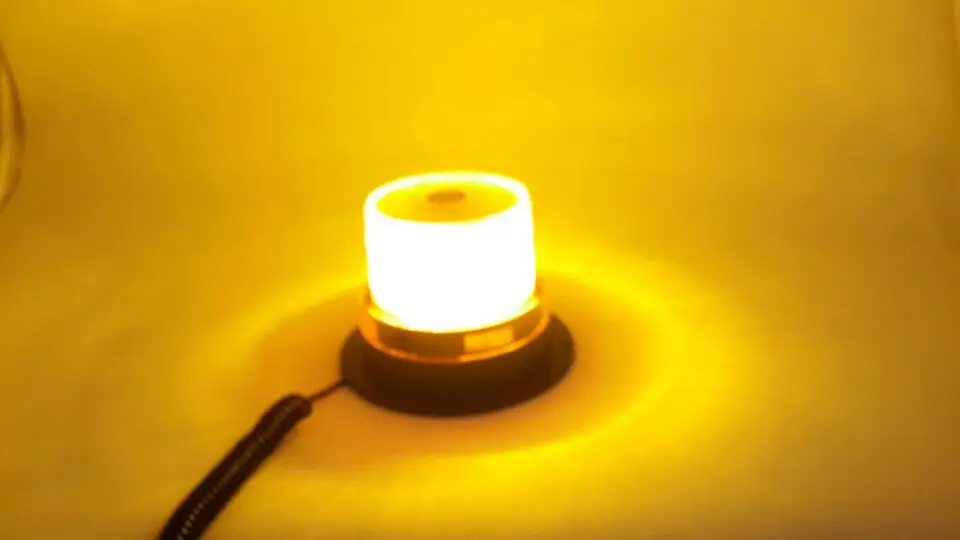 Автомобильный Магнитный Предупреждение льный фонарь высокой мощности DC12V