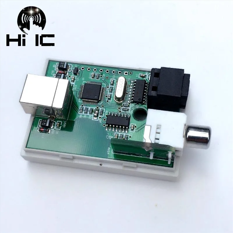 Аудио декодер USB внешняя звуковая карта OTG к SPDIF цифровой коаксиальный Оптический