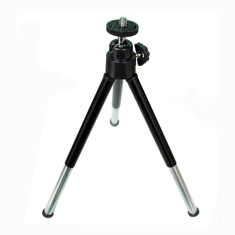 Black Tripod Гибкий мини алюминиевый штатив для iPhone X 8 7 6S Xiaomi samsung huawei сотовый телефон штатив подставка для мобильного смартфона - Цвет: Black Tripod