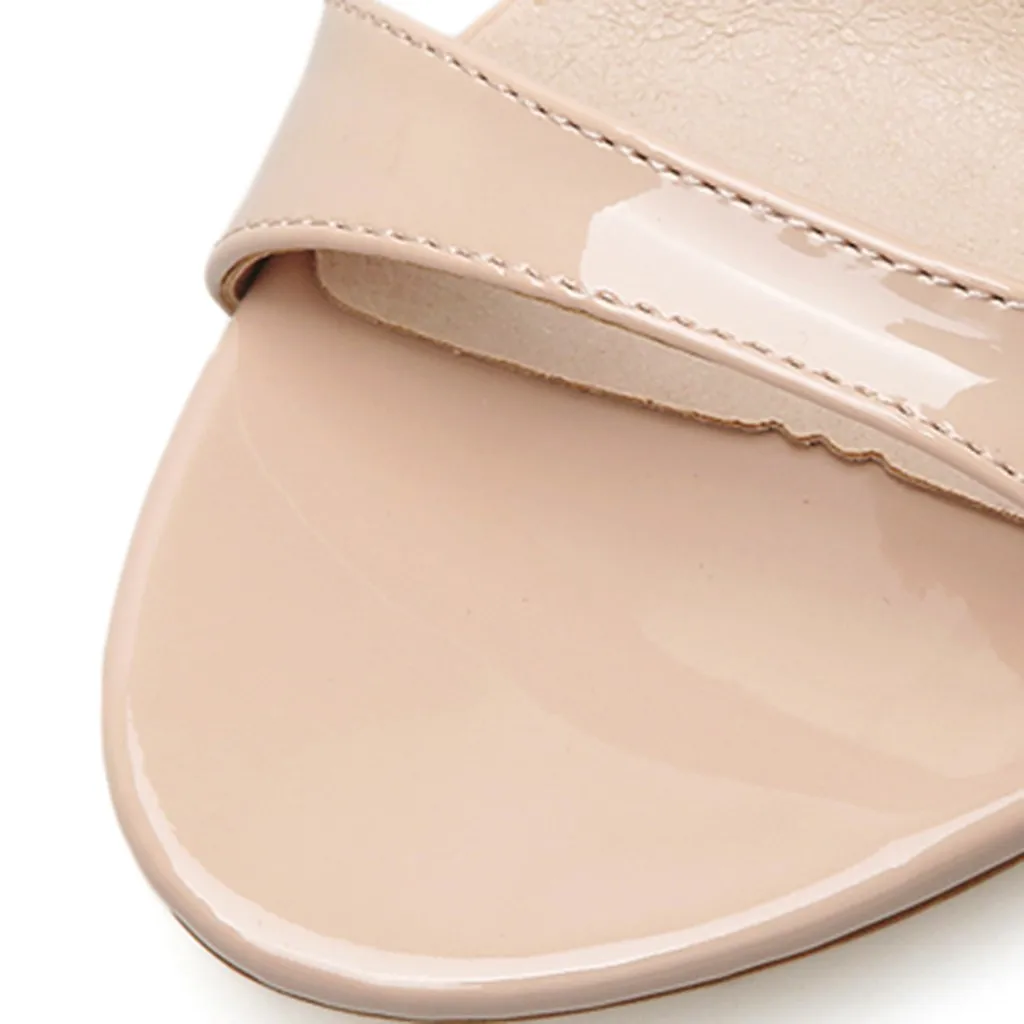 sandals high heels shoes woman sandals Women Fashion Elegant Peep Toe Super-High Thin Heels Sexy Sandals Shoes summer sandals