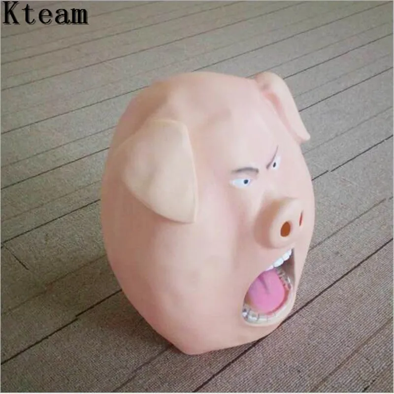 Новинка 2017 Хэллоуин ползучий реквизит в виде животных латексная маска на голову