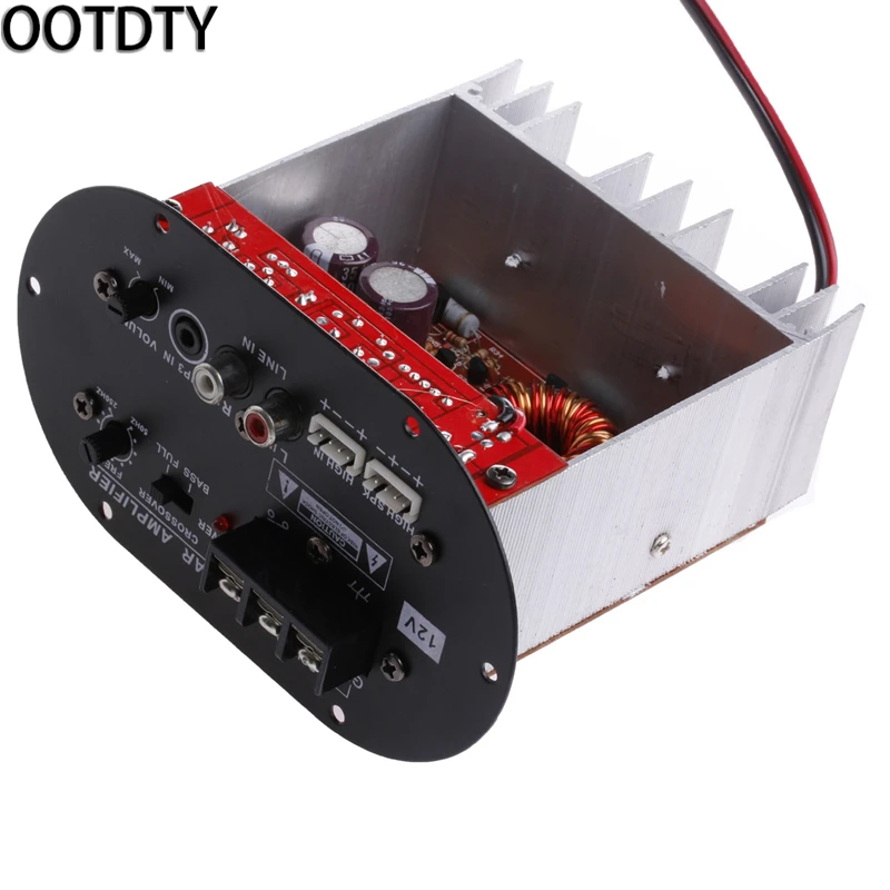 

OOTDTY 120W 8-12" Core Tube 12V Car Tritone /Pure Bass Amplifier Board