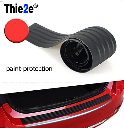 Автомобильный резиновый Задний защитный бампер протектор Накладка для