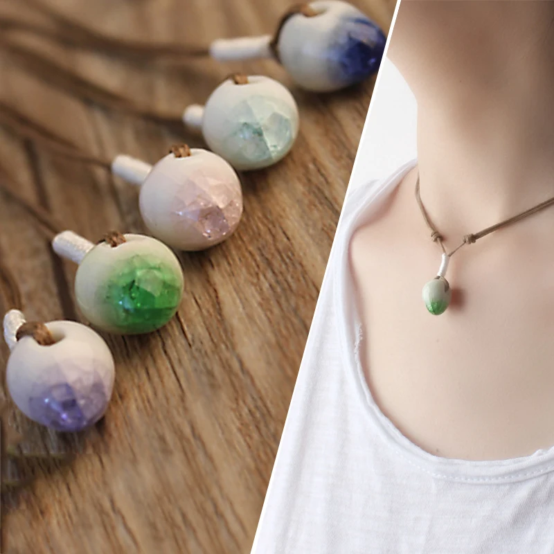 1 шт. керамическая цепочка с подвеской в форме слезы|fashion jewelry|jewelry fashionchain pendant |