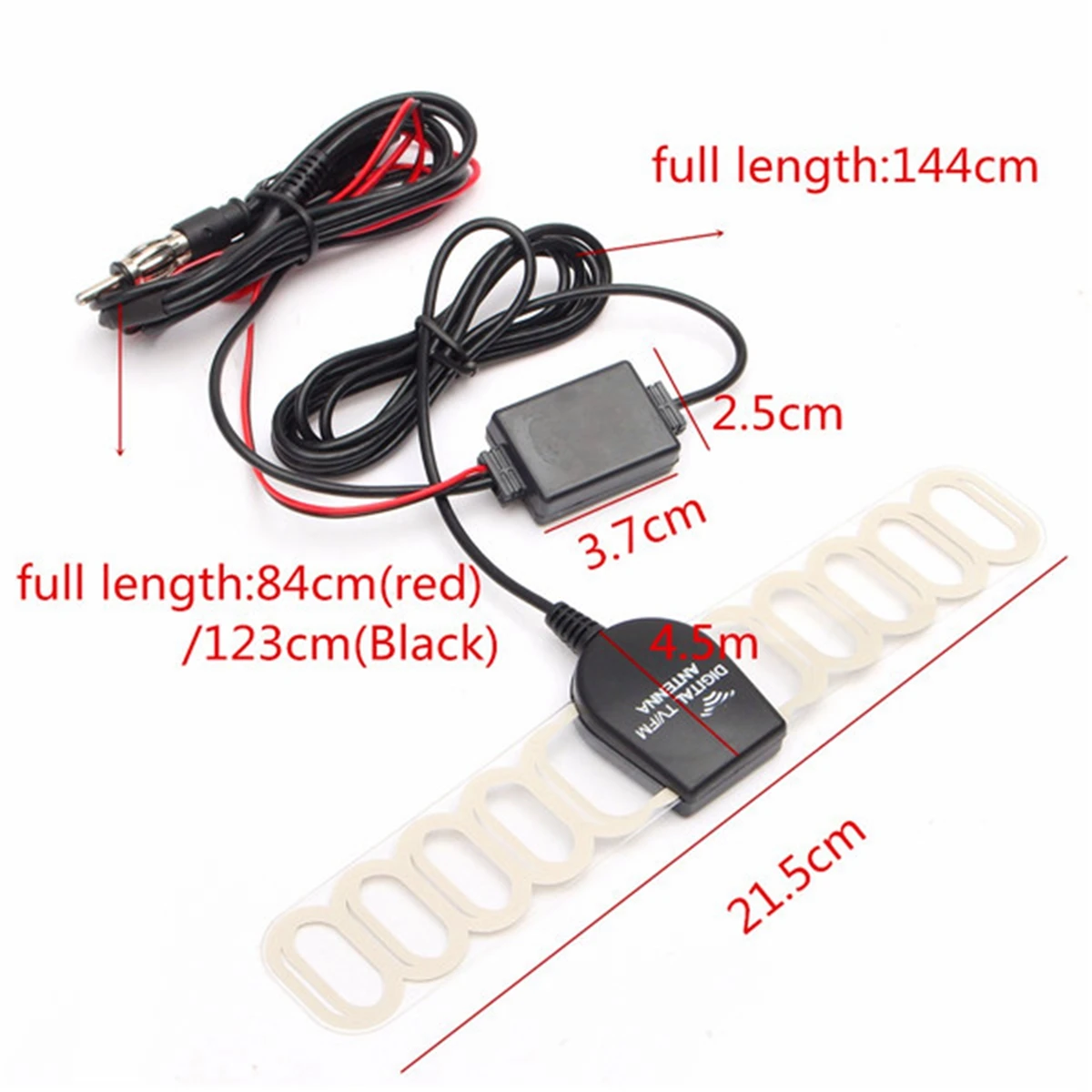 Усилитель сигнала автомобиля антенна DVB T AM FM радио ТВ усилитель Сигнала Антенна